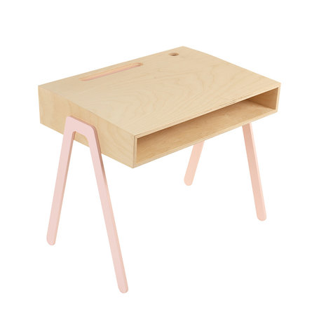 in2wood kids bureau roze