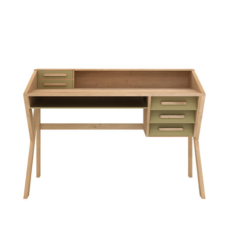 ethnicraft mr marius origami desk olive