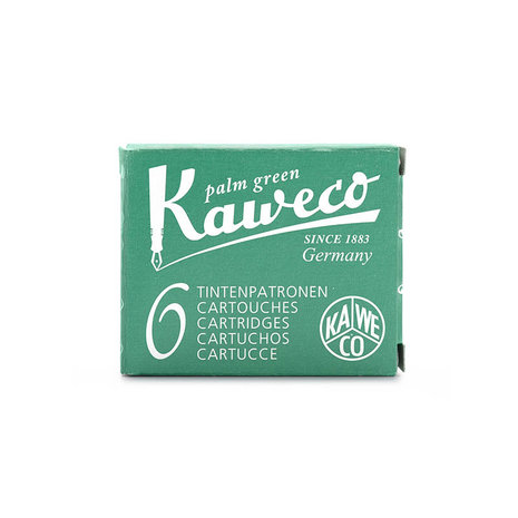 kaweco ink cartridge palm green