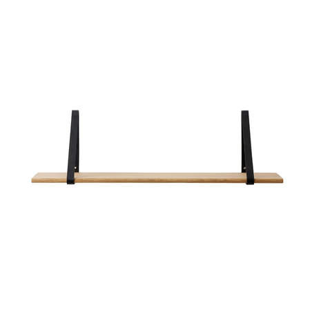 Ferm living oiled oak black brackets