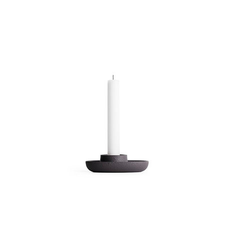 Emko Aye Aye candle holder single coal black