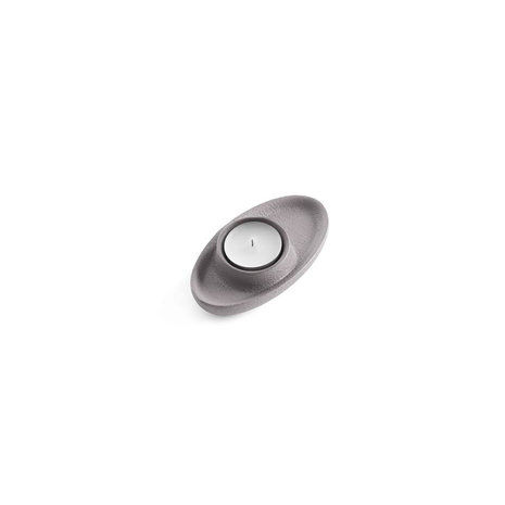 Emko Aye Aye candle holder single grey