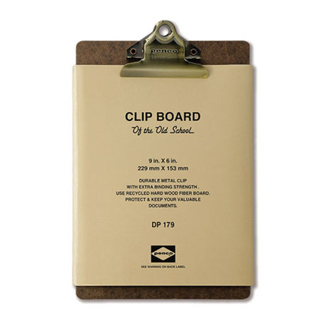 Penco clipboard a5 Brozne