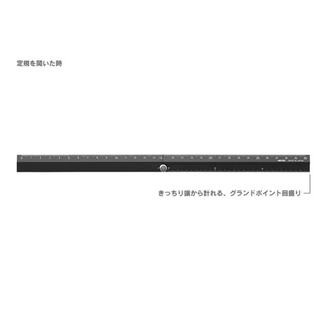 Midori Multiple Ruler Black