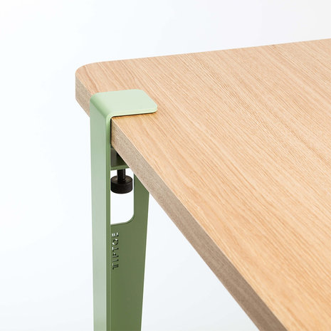 TIPTOE table leg 75 cm olive green