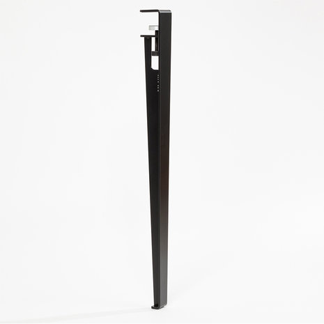 TIPTOE table leg 75 cm graphite black