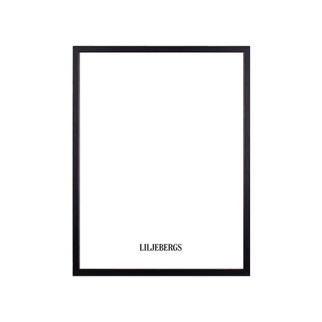 Liljebergs black paintes wood frame A4