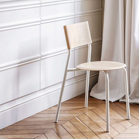 Tiptoe SSD chair white ash