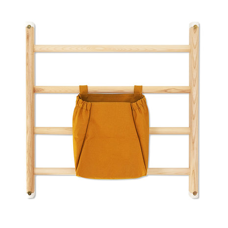 Kaos Endeløs wall bar storage bag goldenbrown