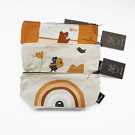 Ted & Tone multipurpose bags - pencases