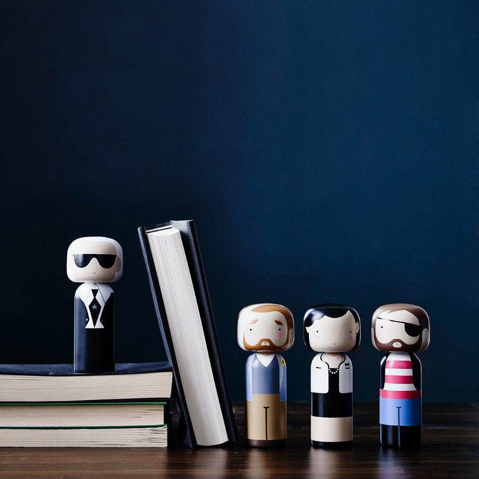 Karl lagerfeld wooden doll online