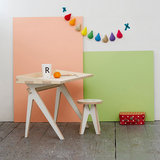 Plyconic Plyve childs stool and desk