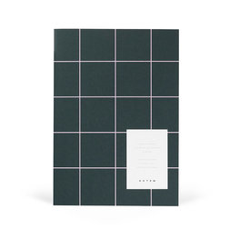 NOTEM Notebook MILO week planner groen NOTEM Notebook MILO week planner groen