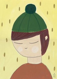 Marta Abad Blay "Tim" poster print Marta Abad Blay "Tim" poster print