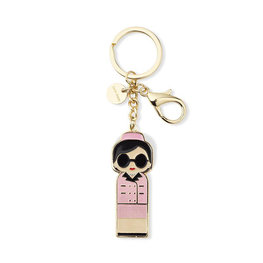 Lucie Kaas luxe sleutelhanger Jackie Kennedy Lucie Kaas luxe sleutelhanger Jackie Kennedy