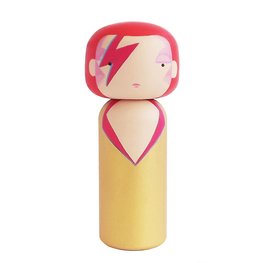 Lucie Kaas Aladdin Sane Kokeshi pop Lucie Kaas Aladdin Sane Kokeshi pop