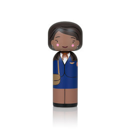 Lucie Kaas Jackie Brown - Kokeshi doll Lucie Kaas Jackie Brown - Kokeshi doll