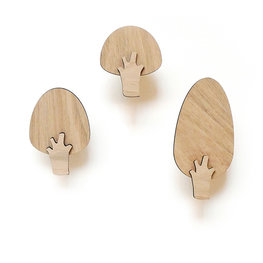 Ted & Tone muurhaken Forest (3 stuks) Ted & Tone muurhaken Forest (3 stuks)