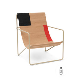 Ferm Living Desert lounge chair Cashmere Block Ferm Living Desert lounge chair Cashmere Block