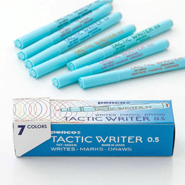 Penco Tactic Writer set 0,5 mm (set met 7 kleuren) Penco Tactic Writer set 0,5 mm (set met 7 kleuren)