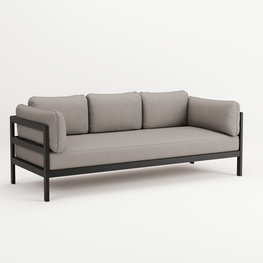 TIPTOE EASY Sofa 3 seater- zwart frame TIPTOE EASY Sofa 3 seater- zwart frame