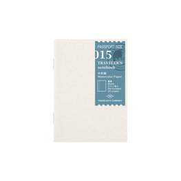 Traveler's notebook _Passport Size- Watercolor paper refill 015 Traveler's notebook _Passport Size- Watercolor paper refill 015