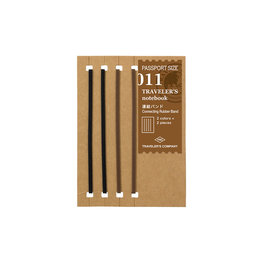 Traveler's notebook -Passport Size- Extra elastieken refill 011 Traveler's notebook -Passport Size- Extra elastieken refill 011