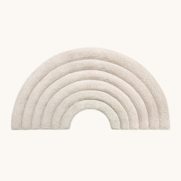 Maison Deux Rainbow kleed Naturel Maison Deux Rainbow kleed Naturel