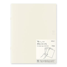 Midori MD paper notebook Light A4 Blanco (3 pcs) Midori MD paper notebook Light A4 Blanco (3 pcs)