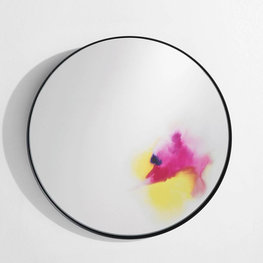 Petite Friture Francis Wall Mirror (spiegel) pink large Petite Friture Francis Wall Mirror (spiegel) pink large