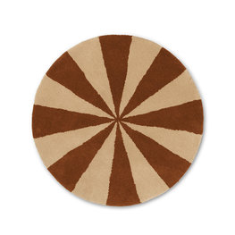 Ferm Living Arch Tufted Rug Small Brick-Off White Ferm Living Arch Tufted Rug Small Brick-Off White
