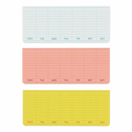 Penco Sticky Memo Pad Weekly Planner Penco Sticky Memo Pad Weekly Planner