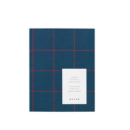NOTEM STUDIO Notebook "Uma" Doted Medium Dark Blue NOTEM STUDIO Notebook "Uma" Doted Medium Dark Blue