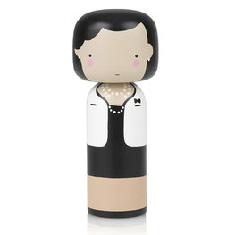 Lucie Kaas Coco Chanel Large Kokeshi pop Lucie Kaas Coco Chanel Large Kokeshi pop