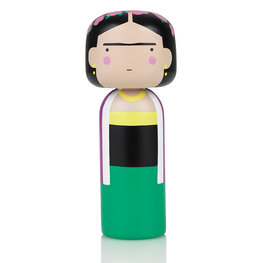 Lucie Kaas Frida Kahlo- Large Kokeshi pop Lucie Kaas Frida Kahlo- Large Kokeshi pop