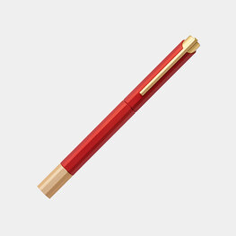 Ystudio Glamour Evolve-Bihex Rollerball Pen Marsala Rood Ystudio Glamour Evolve-Bihex Rollerball Pen Marsala Rood