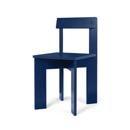 Ferm Living Ark Eetkamer Stoel - Blauw Ferm Living Ark Eetkamer Stoel - Blauw