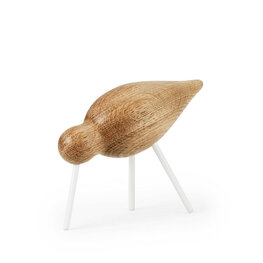 Normann Copenhagen Shorebird Medium Eiken witte poten Normann Copenhagen Shorebird Medium Eiken witte poten