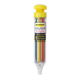Penco 8 kleuren krijt pen Penco 8 kleuren krijt pen