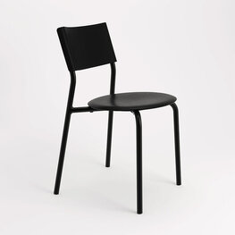 TIPTOE SSDr Stoel - gerecycled plastic- zwart TIPTOE SSDr Stoel - gerecycled plastic- zwart
