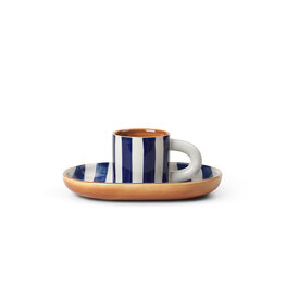 Ferm Living Milu Snack Set Blauw Ferm Living Milu Snack Set Blauw