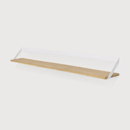 Ethnicraft Ribbon Wandplank Wit Large 140cm Ethnicraft Ribbon Wandplank Wit Large 140cm