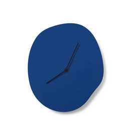 Ferm Living Melt wandklok blauw Ferm Living Melt wandklok blauw