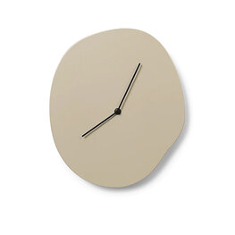 Ferm Living Melt wandklok Cashmere Ferm Living Melt wandklok Cashmere