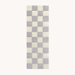 Maison Deux Checkerboard vloerkleed 160 x 55 cm Maison Deux Checkerboard vloerkleed 160 x 55 cm