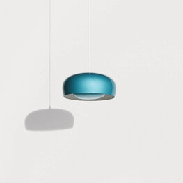 Petite Friture Brush Hanglamp lichtblauw Petite Friture Brush Hanglamp lichtblauw