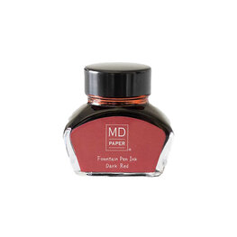 Midori MD Paper vulpen inkt donkerrood Midori MD Paper vulpen inkt donkerrood