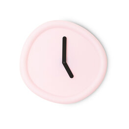Werkwaardig Round Wall Clock Roze Werkwaardig Round Wall Clock Roze