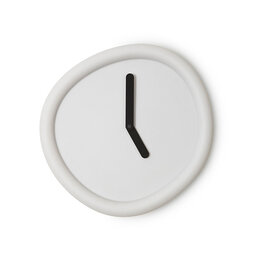 Werkwaardig Round Wall Clock Lichtgrijs Werkwaardig Round Wall Clock Lichtgrijs