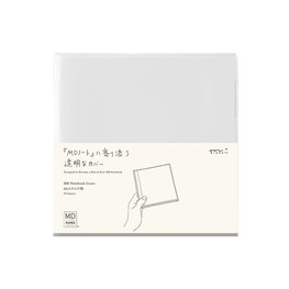 Midori MD Paper Notebook Cover transparant A5 Square Midori MD Paper Notebook Cover transparant A5 Square